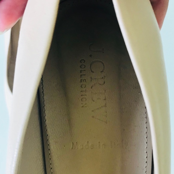 J.crew Tan & Gold Pumps Size 8.5 - Picture 3 of 8